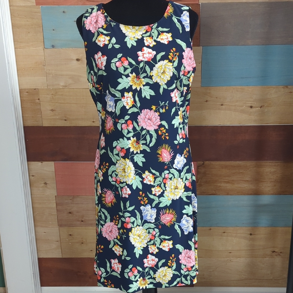 Tommy Hilfiger Navy Floral Mini Dress